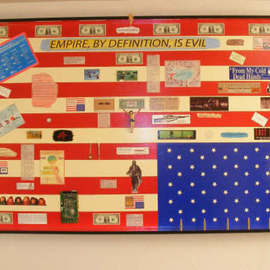 George Transcender: 'emipre', 2008 Other Painting, Political. Artist Description:  from transcenderarts.  com -painting menu...