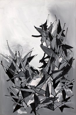 Artist: Paul Harrington - Title: Grey Matter - Medium: Acrylic Painting - Year: 2011