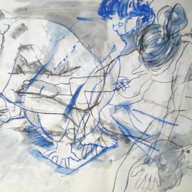 Antonio Trigo: 'Baile IV', 2011 Other Drawing, People. 