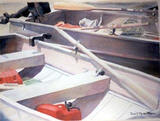Diana Millerpierce: 'In for Lunch', 2001 Watercolor, Seascape. Giclee' of original watercolor by an award winning artist who has shown nationally and internationally. Printed at 1440dpi on fine art rag paper with pigmented inks and signed by the artist. ...