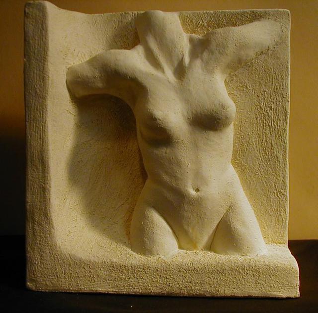 Artist Terry Mollo. 'Female Torso' Artwork Image, Created in 2005, Original Ceramics Other. #art #artist