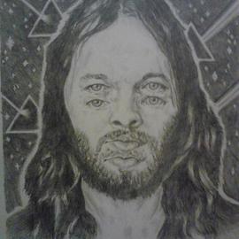 Jonathan Russell: 'trippy dave', 2012 Pencil Drawing, Music. Artist Description:  what are you on ?             ...