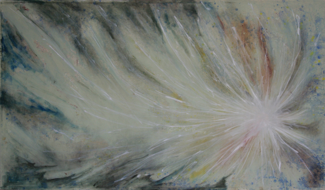 Ricardo Sanchez  'Universe', created in 2014, Original Painting Oil.