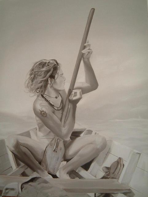 Artist Stella Rich. 'AIDY' Artwork Image, Created in 2004, Original Painting Other. #art #artist