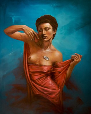 Vaidotas Bakutis: 'Ethereality', 2010 Oil Painting, Representational. 