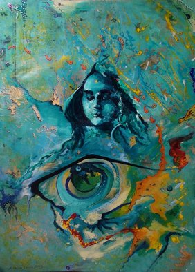 Alireza Vataniman: 'no ', 2002 Acrylic Painting, Surrealism.  alireza vataniman art gallery painting paint artist artists glry nmyshgh `lyrD wTn ymn nqsh nqshy hnry hn...