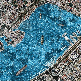 Vincenzo Montella Artwork maps 5, 2009 Other Printmaking, Maps
