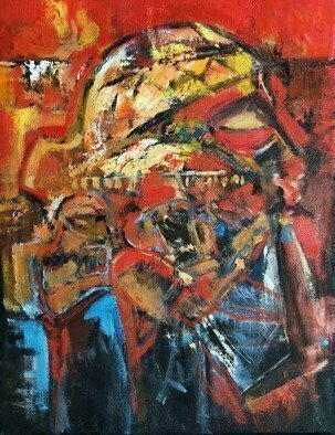 Artist: John Tooma - Title: spiritual awakening 2 - Medium: Oil Painting - Year: 2018
