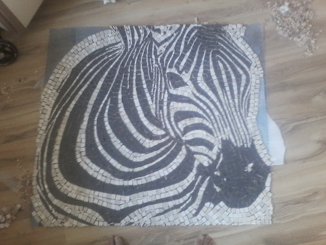Artist Vladimir Mitric. 'Zebra' Artwork Image, Created in 2015, Original Reproduction. #art #artist