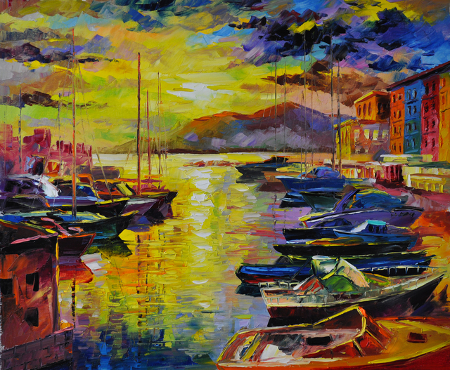 Artist Daniel Wall. 'Good Morning Naples' Artwork Image, Created in 2015, Original Printmaking Giclee. #art #artist