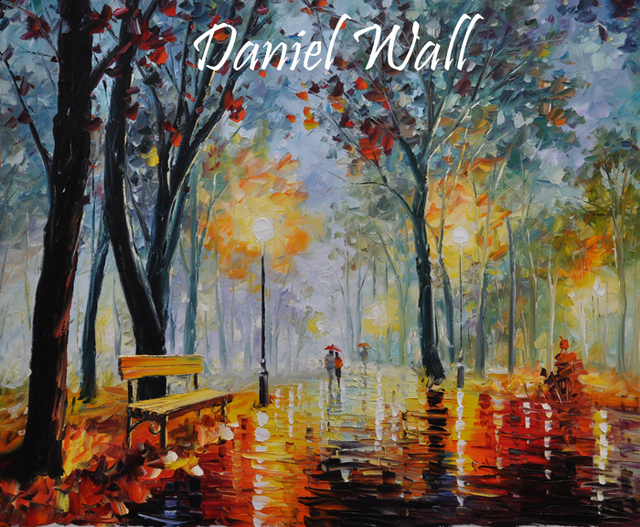 Daniel Wall  'Lamp Light  Dusk', created in 2015, Original Printmaking Giclee.