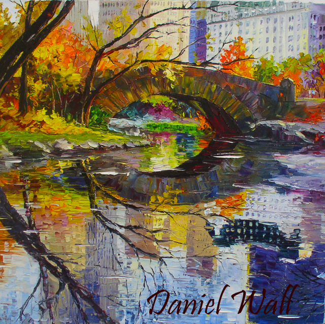 Artist Daniel Wall. 'Reflection' Artwork Image, Created in 2015, Original Printmaking Giclee. #art #artist