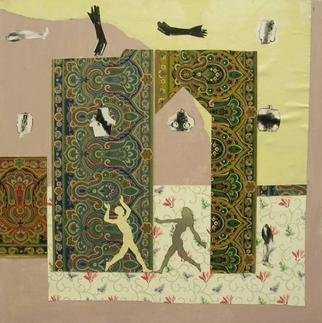 Artist: Walter King - Title: Rock the Casbah - Medium: Collage - Year: 2005