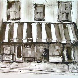 Wayne Wilcox: 'Kings Palace Memphis', 2004 Other Drawing, Cityscape. 