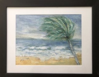 Wayne Wilcox: 'seascape 1', 2020 Watercolor, Abstract. Seascape...