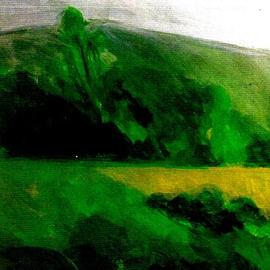 Harry Weisburd: 'inverness california', 2012 Acrylic Painting, Landscape. Artist Description: Landscape painting of Inverness, California ...