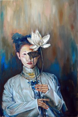 Wenli Liu: 'another life', 2016 Oil Painting, Figurative. Life is beautiful. We spouted, we blossomed, and we will dry out. It s a cycle, we don t get to live forever, but the power and beauty of life is forever. ...