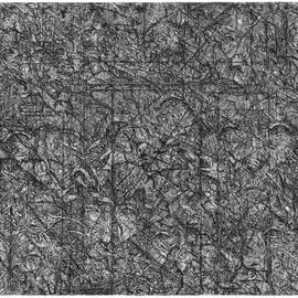 Wieslaw Haladaj Artwork APPEARANCES3, 2013 Linoleum Cut, Abstract Figurative