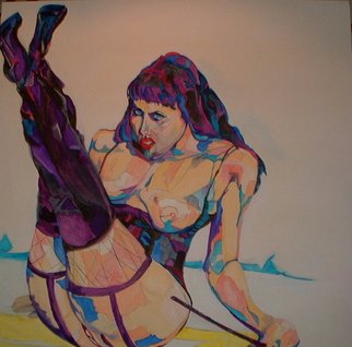 Artist: Shannon Russell - Title: Spank Me Baby - Medium: Oil Painting - Year: 2008