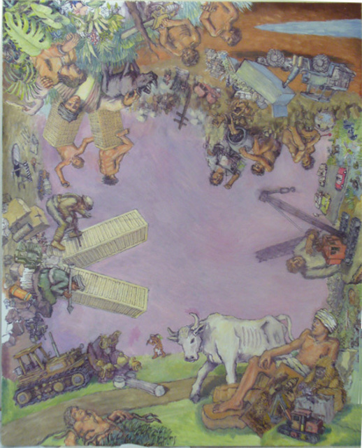 Artist Wendy Lippincott. 'Ode To Joni Mitchell' Artwork Image, Created in 2008, Original Painting Other. #art #artist