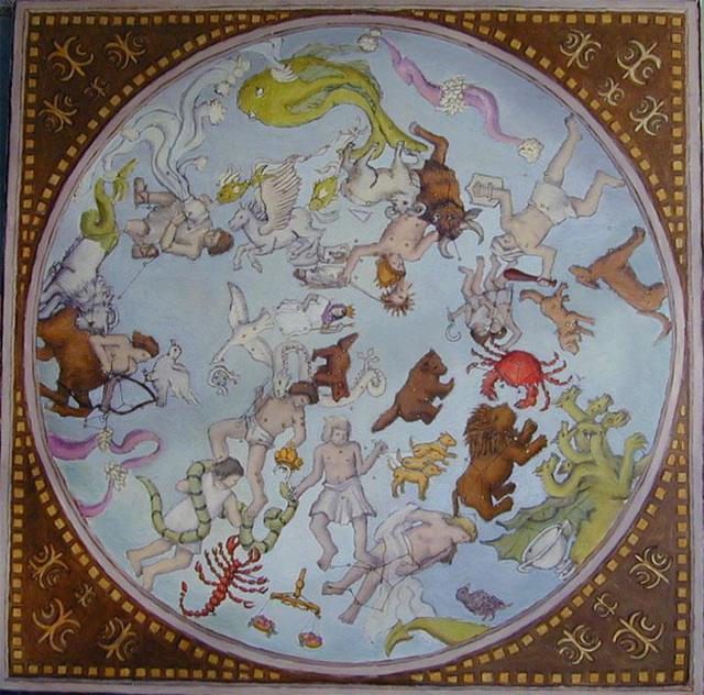 Artist Wendy Lippincott. 'Zodiac' Artwork Image, Created in 2000, Original Painting Other. #art #artist