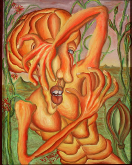Artist Richard Beckholt. 'Phobia' Artwork Image, Created in 2005, Original Painting Oil. #art #artist