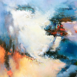 Jinsheng You: 'landscape abstract 922', 2022 Acrylic Painting, Abstract. Artist Description: I d like to express my emotion with vibrant colors and unique brush. This is an originalabstract oil painting on canvas, it is one- of- kind, i have got it done recently.PLEASE KEEP THAT IN MIND: ALL MY PAINTINGS VIEWED IN PERSON MORE BEAUTIFUL THAN THE ...
