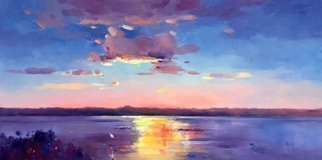 Artist: Jinsheng You - Title: sky in dawn 259 - Medium: Oil Painting - Year: 2017