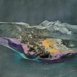Nicholas Down: 'Light Breaking Through', 2014 Oil Painting, Abstract Landscape. Artist Description:   Oil on Gesso Panel                                                                  ...
