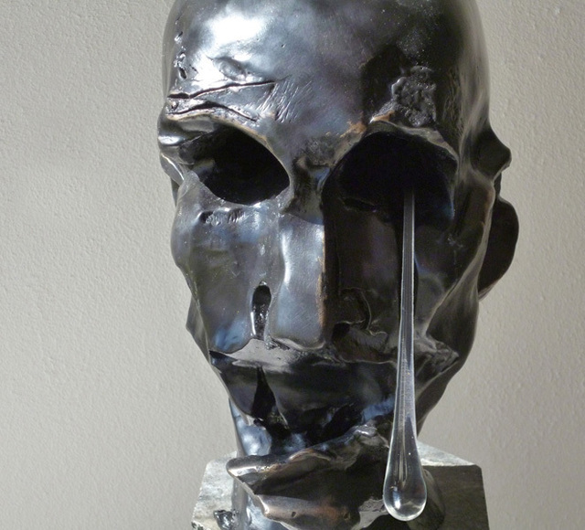 Zoja Trofimiuk  'Sorrow', created in 2012, Original Glass.