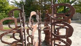 Artist Video my steel sculptures by Reiner Poser