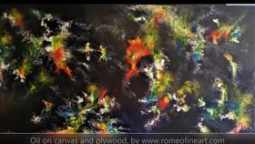 Artist Video Oil on Canvas by Romeo Dobrota