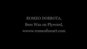Artist Video Bees WaxPaintings by Romeo Dobrota