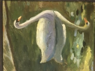 Audrey Benshoof; Odette, 1992, Original Painting Oil, 12 x 15 inches. Artwork description: 241 Simple, Elegant, Quiet, Understated, Impressionism- inspired ...