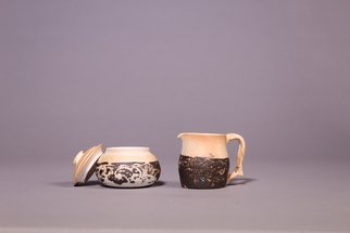 Alex Cavinee; Tea Set, 2017, Original Ceramics Wheel, 4 x 6 inches. 