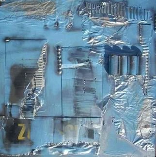 Wiola Anyz; Assemblage3, 2009, Original Assemblage, 80 x 80 inches. 