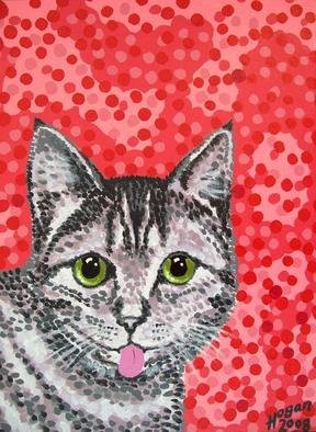 Alan Hogan; Finnish Cat, 2008, Original Painting Acrylic, 50 x 70 cm. Artwork description: 241 Sized at 70cm x 50cm, this painting is signed by the artist and protected by a gloss varnish. ...