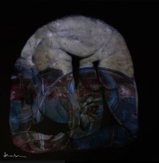 Alan Spazzali; Untitled, 2018, Original Digital Painting, 80 x 80 cm. Artwork description: 241 new media...