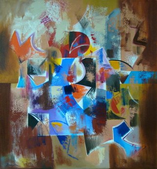 Alexander Sadoyan; From Darkness To Light, 2010, Original Painting Oil, 36 x 36 inches. Artwork description: 241   Abstract painting  ...