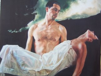 Alex Dewars; Deadweight, 2006, Original Painting Oil,  2 feet. 