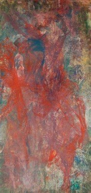 Aleksandra Rusremaj; Divine, 2009, Original Painting Acrylic, 120 x 60 cm. Artwork description: 241     imagination, wall, life, enviroment,pop, colors,hue, jazzy, saturation,art, photography, color calibration         ...