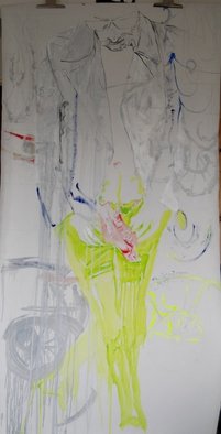 Alkistis Wechsler, 'Primavera', 2015, original Painting Oil, 107 x 210  cm. Artwork description: 2103       2015 Marais Fantasy a new series   ...