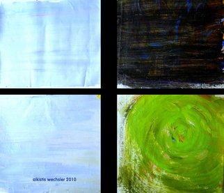 Alkistis Wechsler, 'Light Air', 2010, original Painting Oil, 32 x 32  x 1 cm. Artwork description: 5208           sept 2010 with new ideas          ...