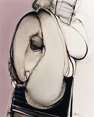 Andrew Bartosz, '20', 1997, original Watercolor, 79 x 100  x 1 cm. 