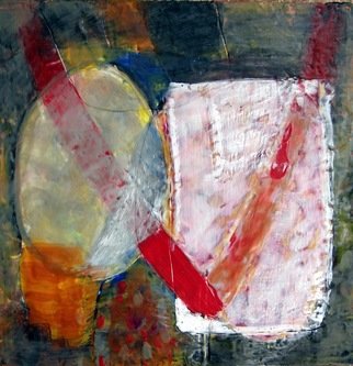 Antoaneta Hillman; Different, 2011, Original Painting Encaustic, 24 x 24 inches. Artwork description: 241           encoustic, painting, pink, spiritual, energy         ...