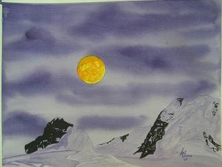 Ani Tejada; Antartic, 2004, Original Watercolor, 50 x 40 cm. Artwork description: 241 Original Watercolor...
