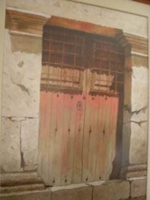 Ani Tejada; The Door, 2004, Original Watercolor, 50 x 70 cm. Artwork description: 241 Original Watercolor...
