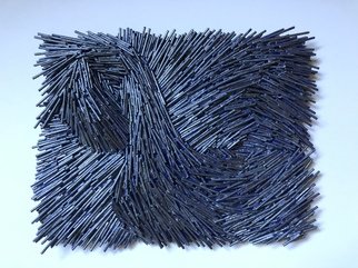Andrea Mulcahy; Energy Study 2, 2020, Original Sculpture Wood, 12 x 9.2 inches. Artwork description: 241 This relief embraces the flow of etheric energy. ...