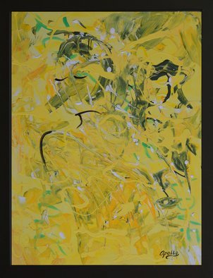 Environmental Artist Apollo; When Life Gives You Lemons, 2017, Original Painting Acrylic, 18 x 24 inches. Artwork description: 241 Out of frustration comes creation.  When life gives you lemons make lemonaide...