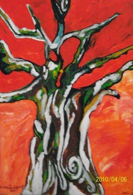 Archna Jaideep Singh; Knots Of Existence, 2007, Original Painting Acrylic, 53 x 73 cm. Artwork description: 241    The composition comprises acrylic paints on paper and symbolizes the endeavours of existence. ...